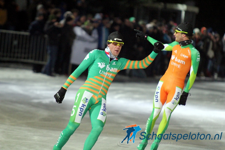 Arjan Stroetinga en Christijn Groeneveld hadden in Amsterdam beiden rede tot juichen, Stroetinga won de finale, Groeneveld het eindklassement.