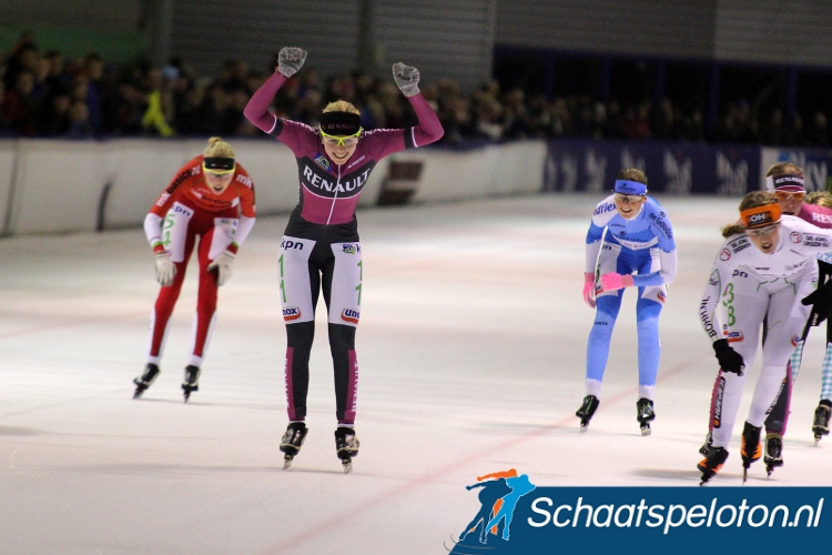 Sharon Hendriks won in Alkmaar dit seizoen  voor het eerst een landelijke marathon.