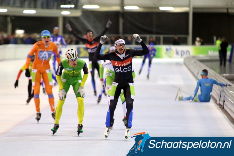 Fabio Francolini klopte vorig jaar nog Rick Smit bij zijn enige overwinning in Tilburg. Volgend jaar rijdt het tweetal beiden voor AB Vakwerk.