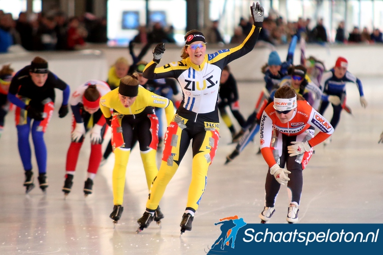 Berber Vonk werd zaterdag ook al Nederlands Kampioene bij de Junioren A.