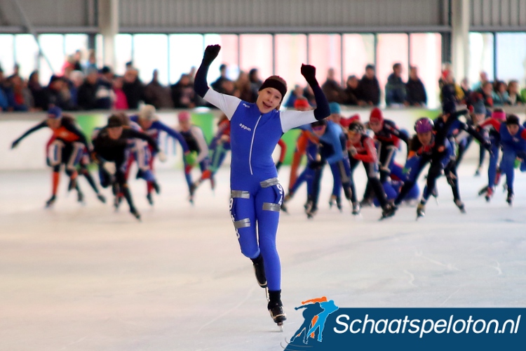 Debby Behr soleert naar de winst in de landelijke finale voor meisjes Pupillen A.