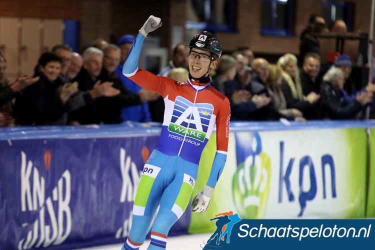 Jorrit Bergsma soleerde in Nagano naar de winst in de tweede iSU World Cup.