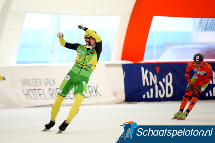 Gary Hekman finishte het Kampioenschap van Kralingen in de derde tijd ooit gereden op de 125 ronden.