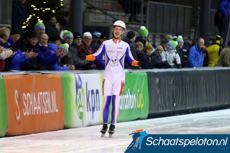 Kurt van de Nes kan onbedreigd juichen, hij pakte als enige twee ronden voorsprong in de landelijke Masterwedstrijd. 