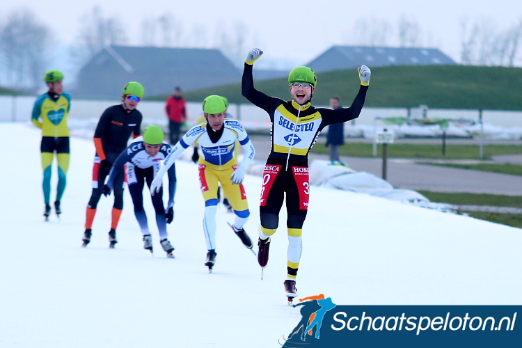 Arjan Elferink won eerder dit seizoen ook het Open NK op Flevonice.