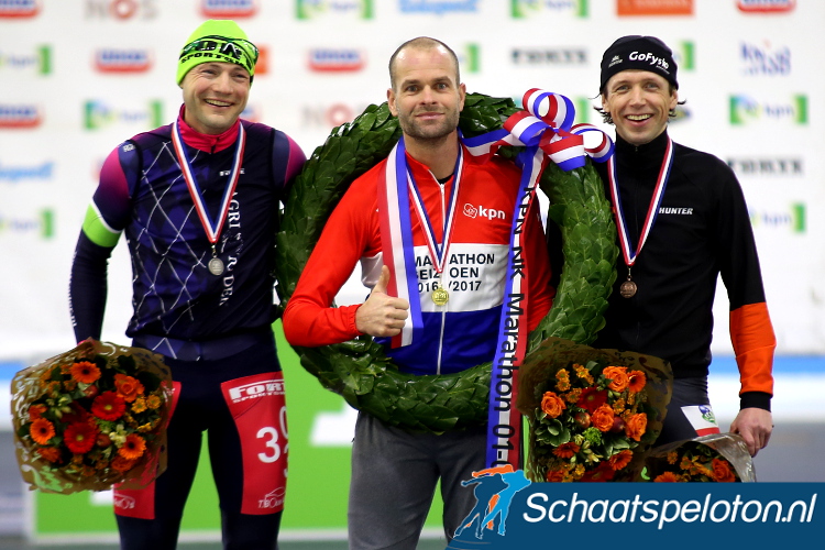 Erben Wennemars won vorig seizoen de Nederlandse titel. Nieuwjaarsdag mag hij samen met 99 andere Masters opnieuw strijden om de titel.