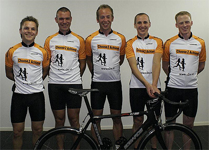 Team Choose 2 Achieve staat klaar voor het nieuwe seizoen.