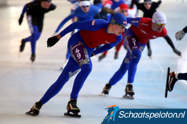 Chiel Smit won het eindklassement van de Baancompetitie van Assen