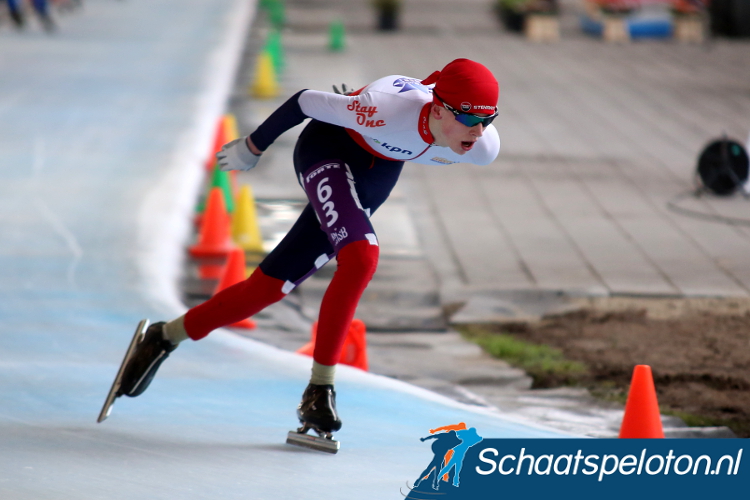 Danny Stam soleerde in de finalewedstrijd naar zijn tiende overwinning in de competitie over dertien wedstrijden. 