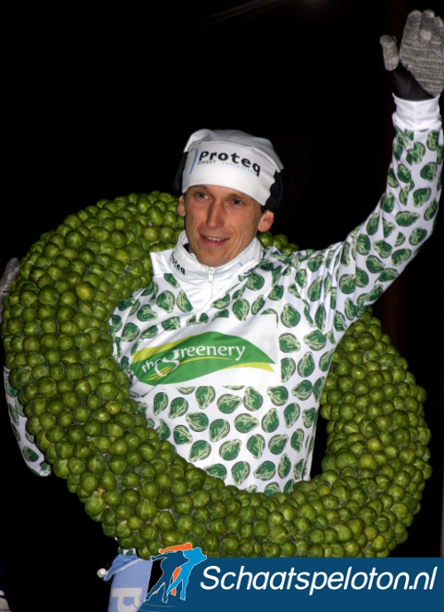 Jan Maarten Heideman was in 2006 de laatste winnaar van het spruitjespak.