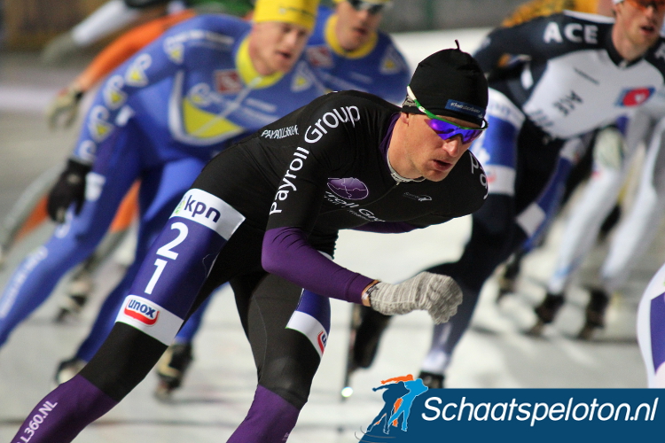 Jasper van Tol in actie in het Olympisch Stadion.