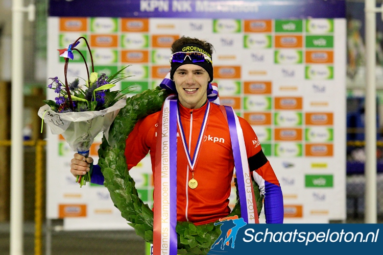 Thom van Beek werd dit jaar Nederlands Kampioen in de Eerste Divisie.