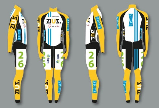 Team Schaats Hart brengt dit seizoen twee nieuwe sponsorkleuren in het peloton.