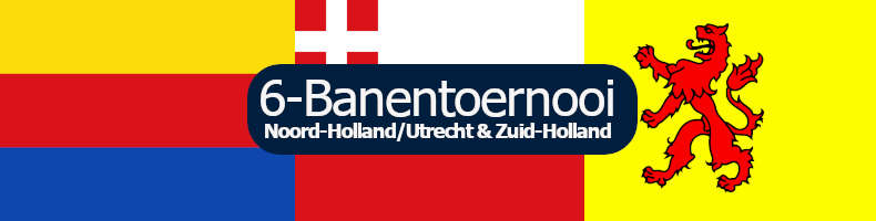 6-Banentoernooi begint 28 oktober en telt elf wedstrijden